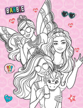 Barbie Colouring Book - A Drawing & Activity Book for Kids Ages 2+ (English)
